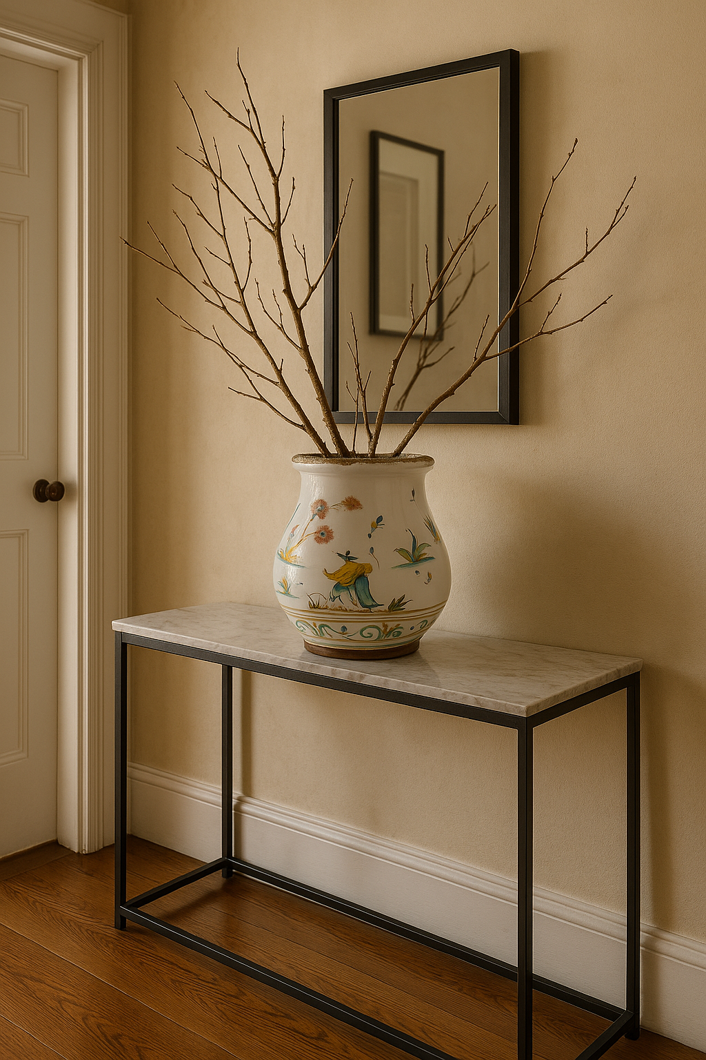"Giara" maiolica vase